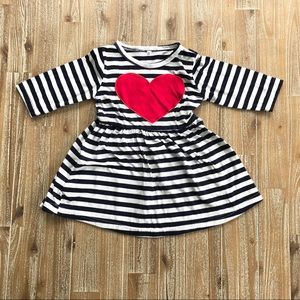 Heart shirt: girls 2T